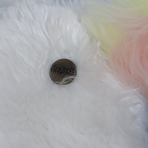 FAO Schwarz Unicorn Rainbow Colors LED Glow Lights and Sound Stuffed Plush Toy - Picture 12 of 17